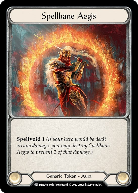Image for Spellbane Aegis (DYN246) (Dynasty) - Flesh and Blood TCG