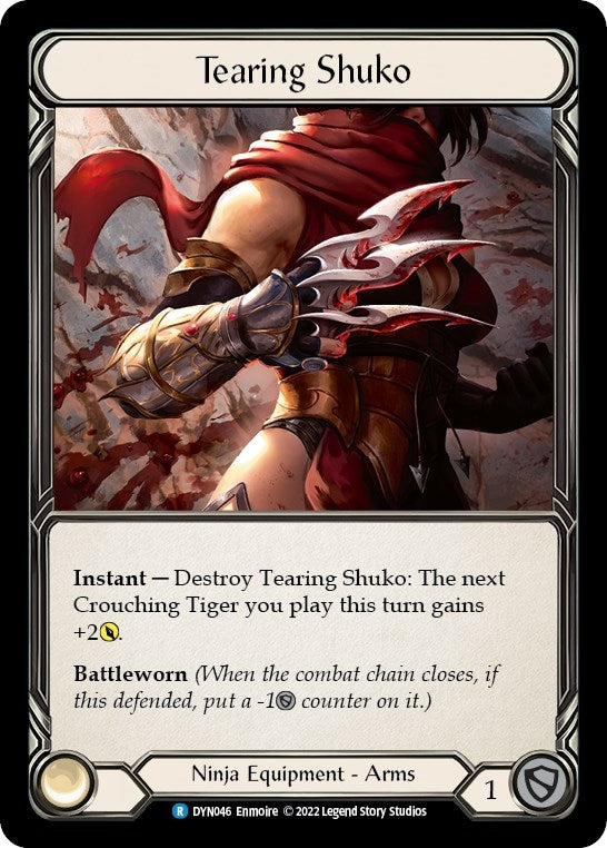 Image for Tearing Shuko (DYN046) (Dynasty) - Flesh and Blood TCG