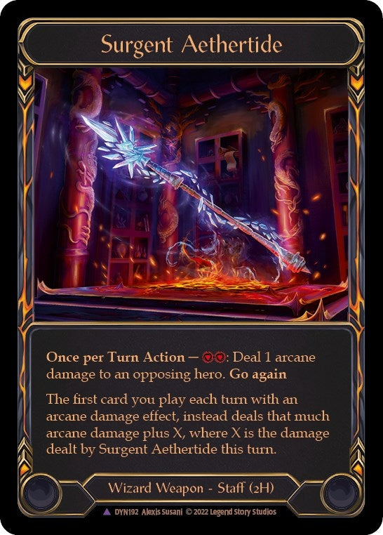 Image for Surgent Aethertide (Marvel) (DYN192) (Dynasty) - Flesh and Blood TCG