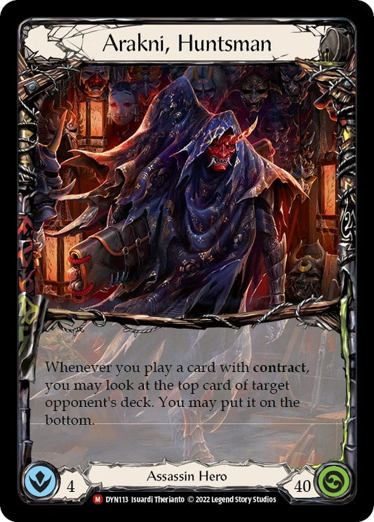 Image for Arakni, Huntsman (DYN113) (Dynasty) - Flesh and Blood TCG