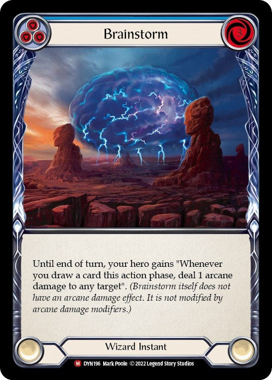 Image for Brainstorm (DYN196) (Dynasty) - Flesh and Blood TCG