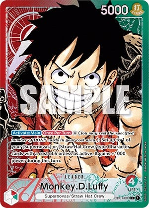 Image for Monkey.D.Luffy (003) (Parallel) (OP01-003) (Romance Dawn) - One Piece Card Game