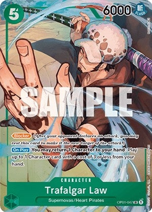 Image for Trafalgar Law (047) (Parallel) (OP01-047) (Romance Dawn) - One Piece Card Game