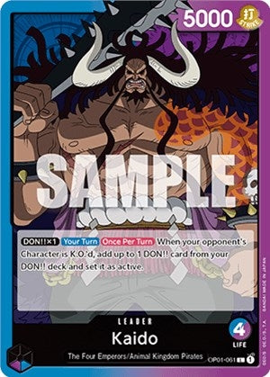 Image for Kaido (061) (OP01-061) (Romance Dawn) - One Piece Card Game
