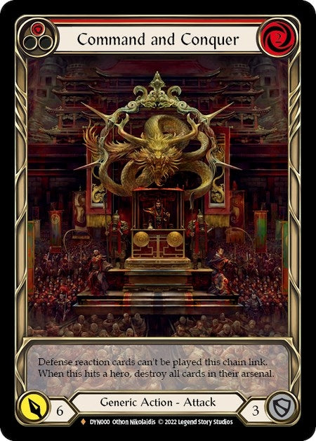 Image for Command and Conquer (DYN000) (Dynasty) - Flesh and Blood TCG