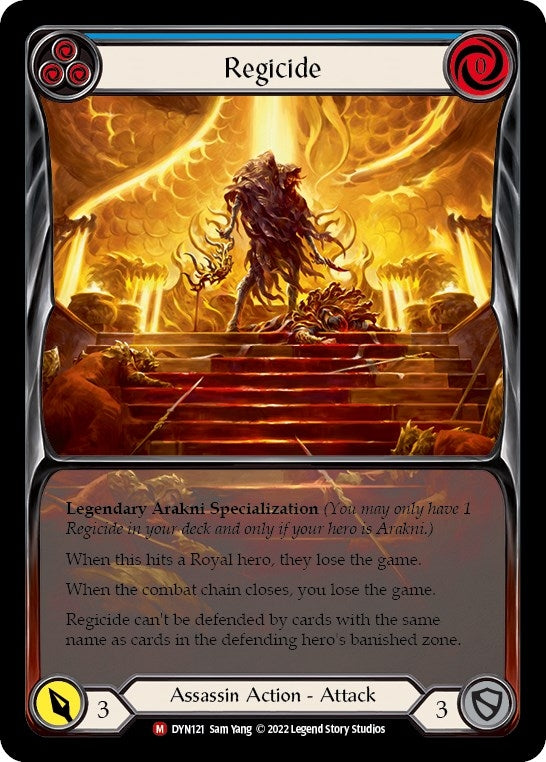 Image for Regicide (Extended Art) (DYN121) (Dynasty) - Flesh and Blood TCG