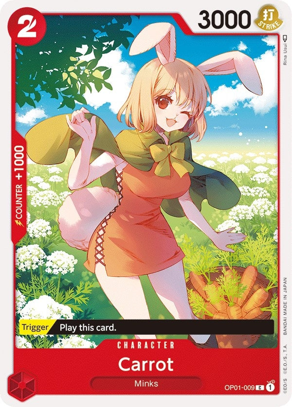 Image for Carrot (OP01-009) (Romance Dawn) - One Piece Card Game