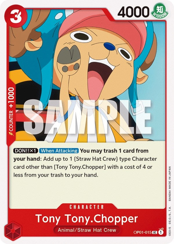 Image for Tony Tony.Chopper (OP01-015) (Romance Dawn) - One Piece Card Game