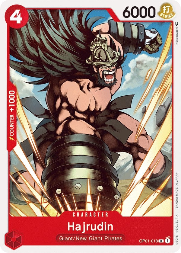 Image for Hajrudin (OP01-018) (Romance Dawn) - One Piece Card Game
