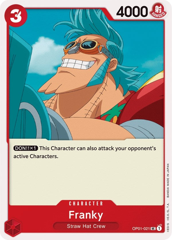 Image for Franky (OP01-021) (Romance Dawn) - One Piece Card Game