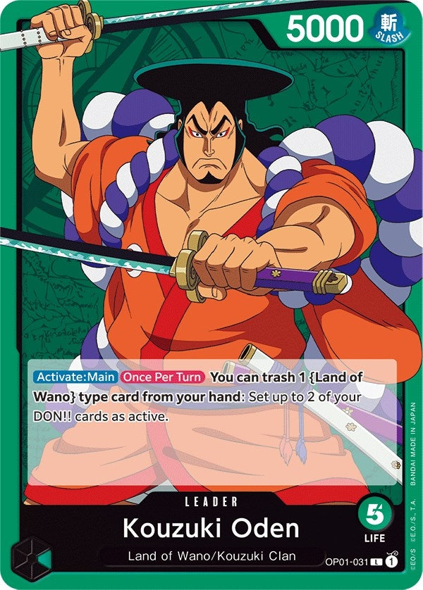 Image for Kouzuki Oden (OP01-031) (Romance Dawn) - One Piece Card Game