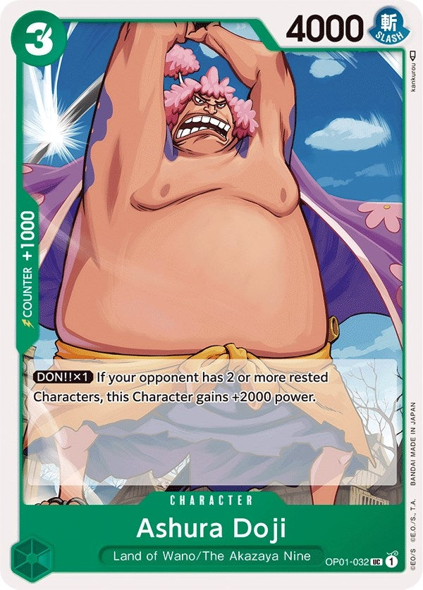 Image for Ashura Doji (OP01-032) (Romance Dawn) - One Piece Card Game