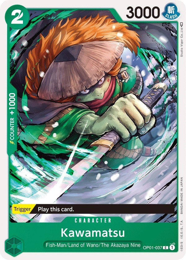 Image for Kawamatsu (OP01-037) (Romance Dawn) - One Piece Card Game
