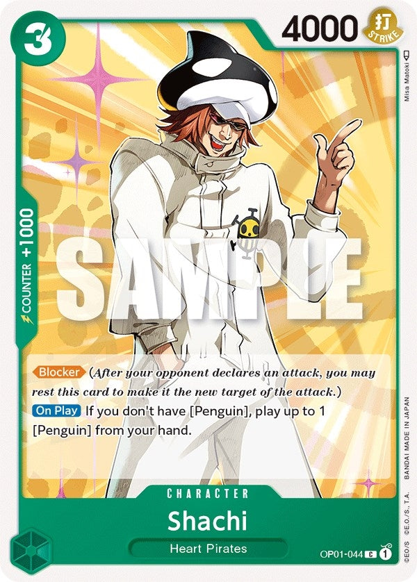 Image for Shachi (OP01-044) (Romance Dawn) - One Piece Card Game
