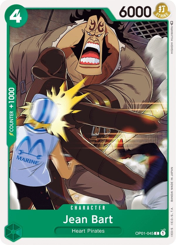 Image for Jean Bart (OP01-045) (Romance Dawn) - One Piece Card Game