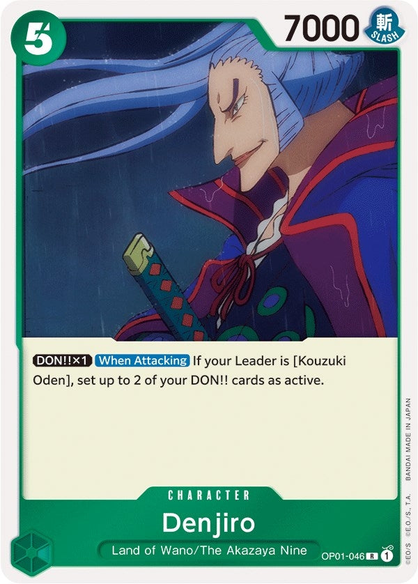 Image for Denjiro (OP01-046) (Romance Dawn) - One Piece Card Game