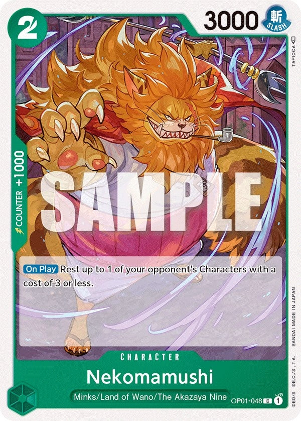 Nekomamushi (OP01-048) (Romance Dawn)