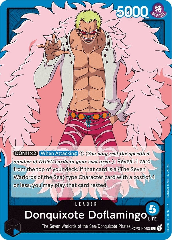 Donquixote Doflamingo (060) (OP01-060) (Romance Dawn)