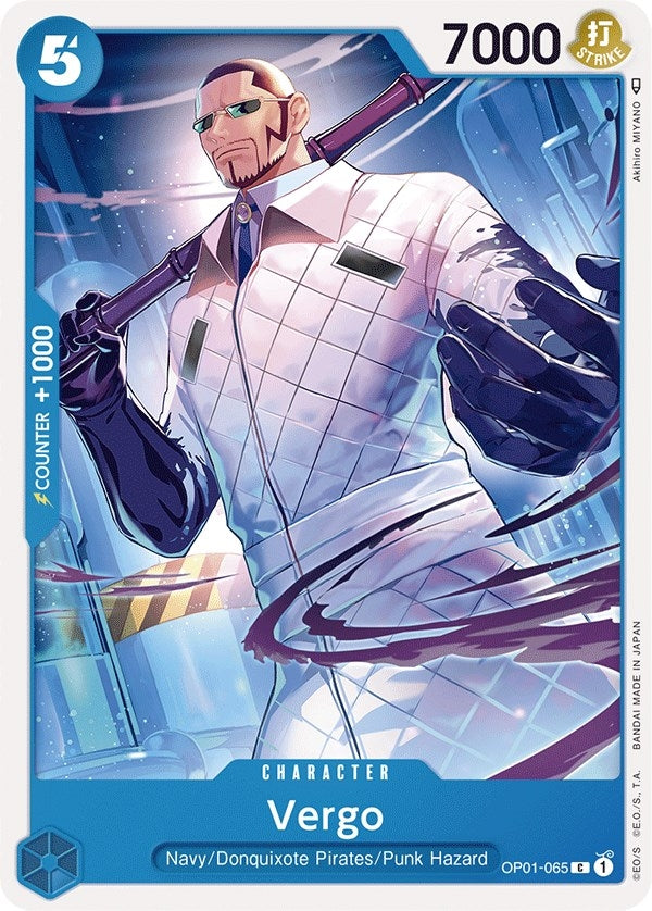Image for Vergo (OP01-065) (Romance Dawn) - One Piece Card Game