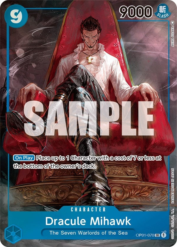 Dracule Mihawk (Parallel) (OP01-070) (Romance Dawn)