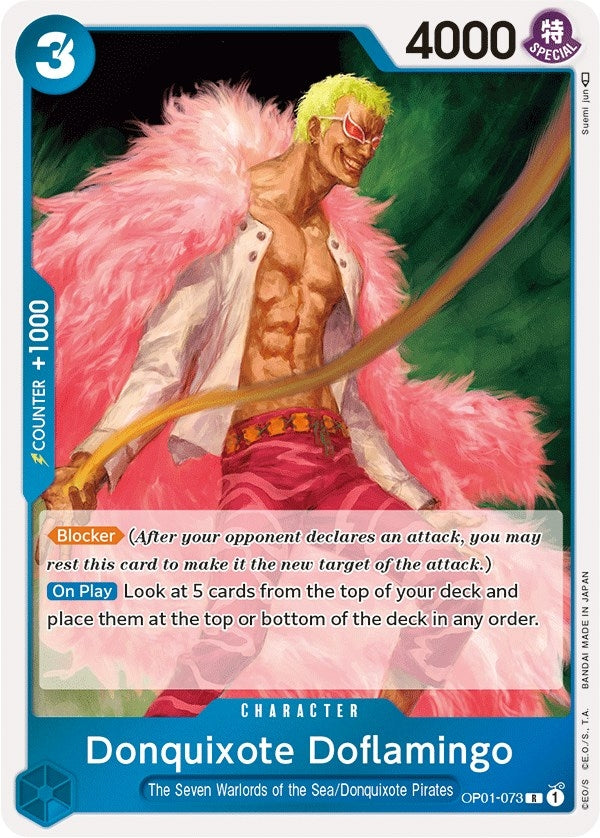Donquixote Doflamingo (073) (OP01-073) (Romance Dawn)