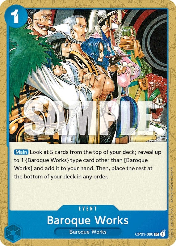 Baroque Works (OP01-090) (Romance Dawn)