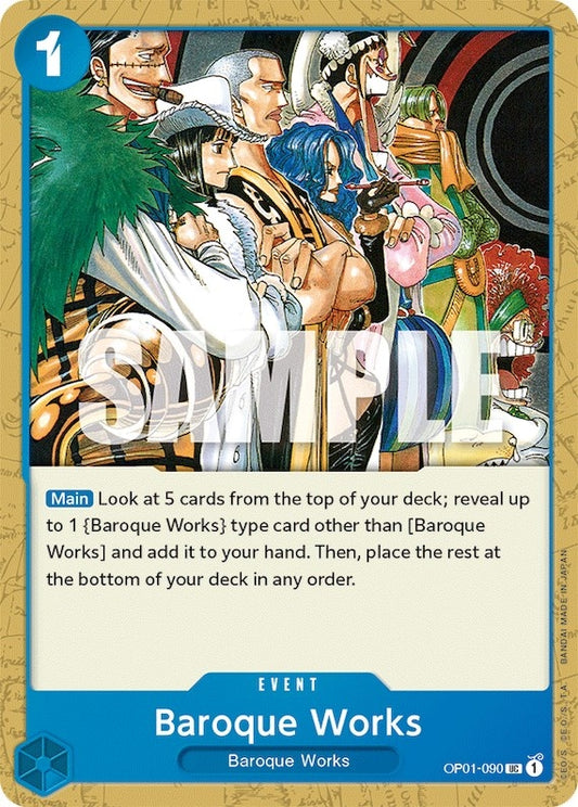 Baroque Works (OP01-090) (Romance Dawn)