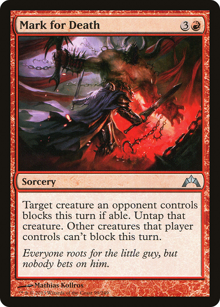 Mark for Death (99) (GTC)