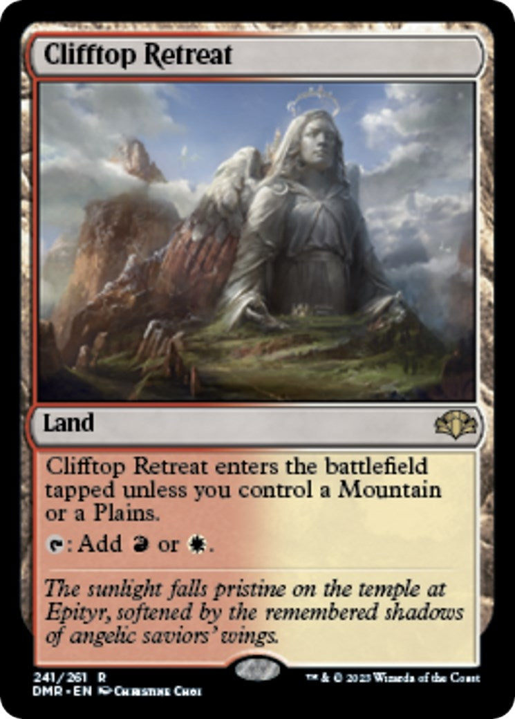 Image for Clifftop Retreat (241) (Dominaria Remastered) - Magic: The Gathering