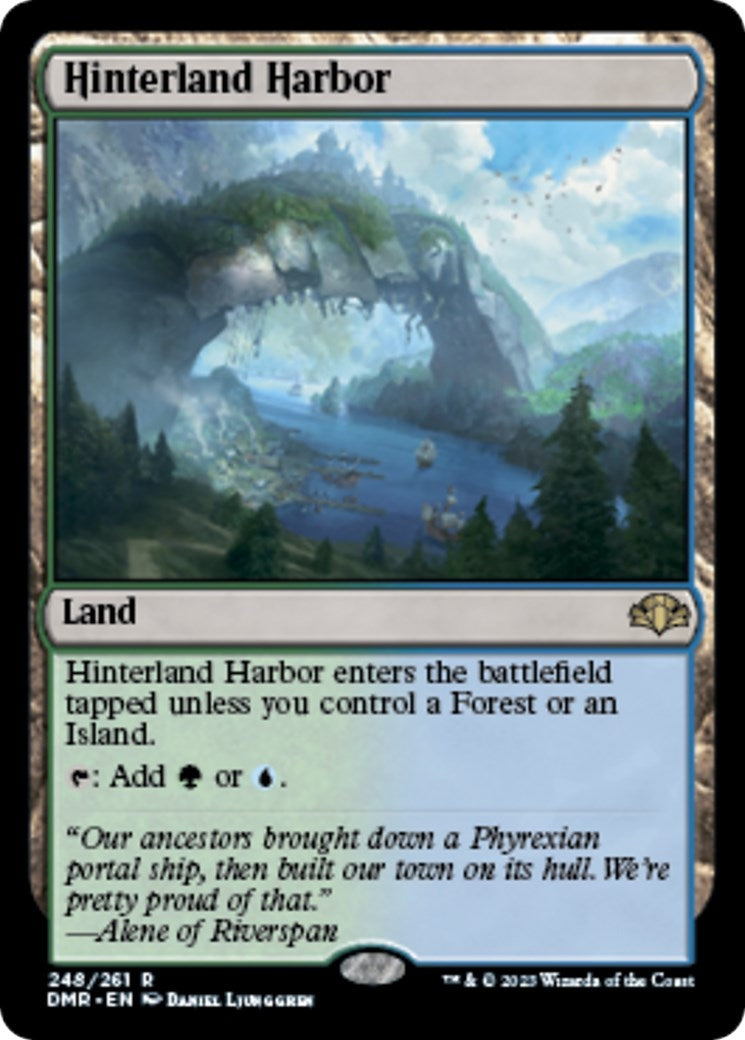 Image for Hinterland Harbor (248) (Dominaria Remastered) - Magic: The Gathering