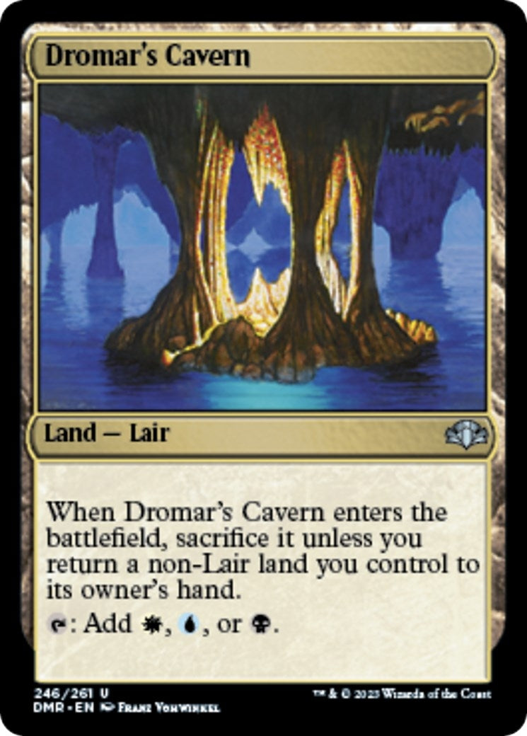 Image for Dromar's Cavern (246) (Dominaria Remastered) - Magic: The Gathering