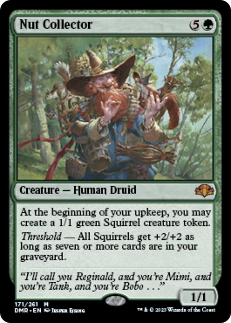 Image for Nut Collector (171) (Dominaria Remastered) - Magic: The Gathering