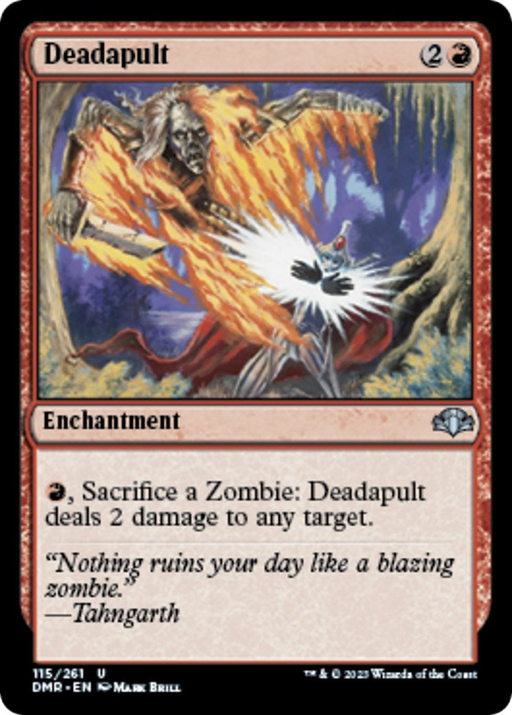 Image for Deadapult (115) (Dominaria Remastered) - Magic: The Gathering