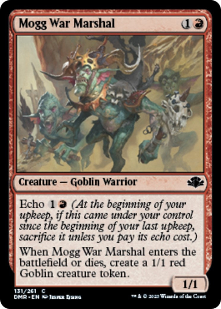 Image for Mogg War Marshal (131) (Dominaria Remastered) - Magic: The Gathering