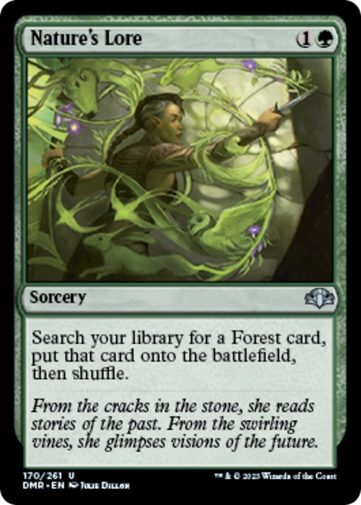 Image for Nature's Lore (170) (Dominaria Remastered) - Magic: The Gathering