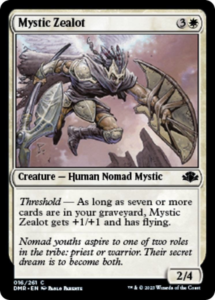 Image for Mystic Zealot (16) (Dominaria Remastered) - Magic: The Gathering