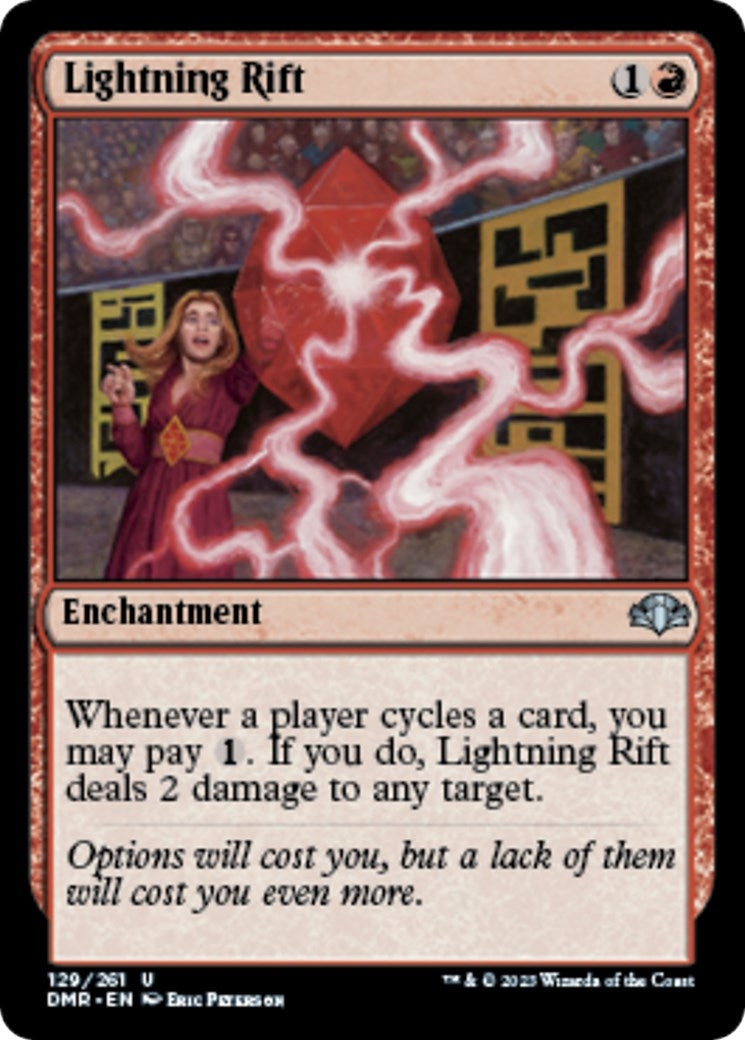 Image for Lightning Rift (129) (Dominaria Remastered) - Magic: The Gathering