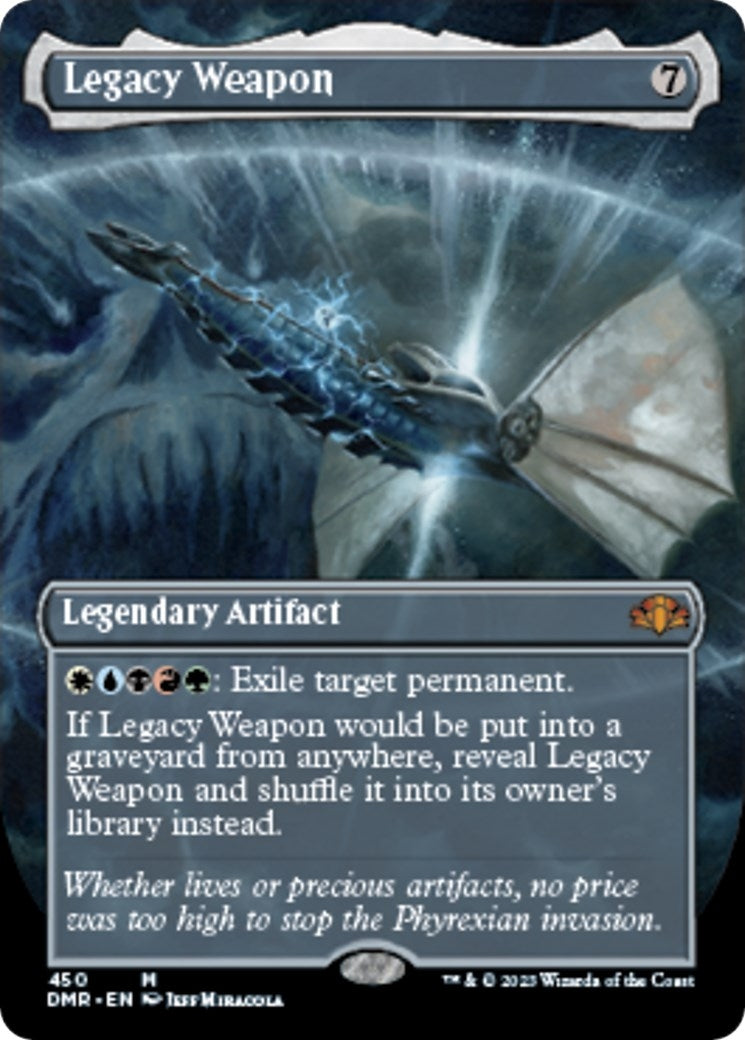 Image for Legacy Weapon (Borderless) (450) (Dominaria Remastered) - Magic: The Gathering