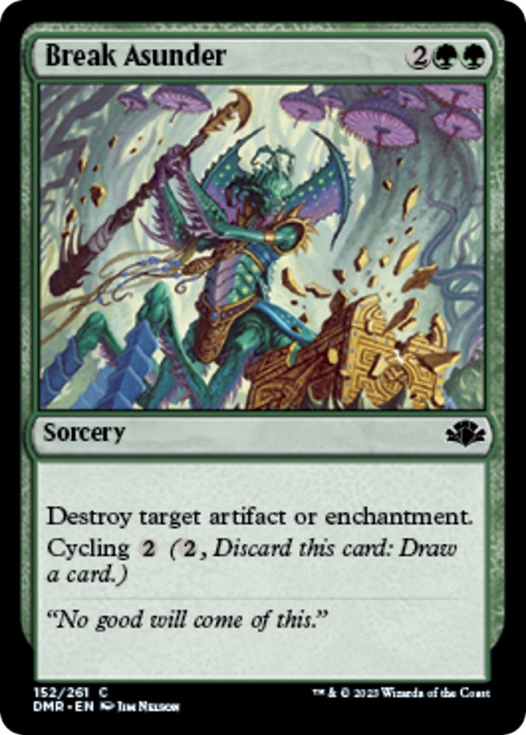 Image for Break Asunder (152) (Dominaria Remastered) - Magic: The Gathering