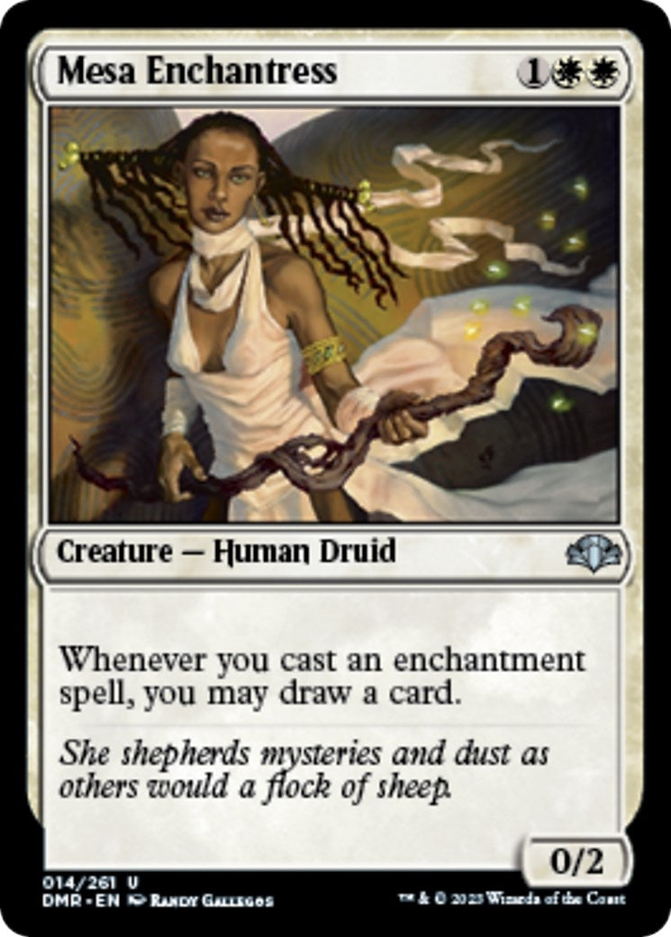 Image for Mesa Enchantress (14) (Dominaria Remastered) - Magic: The Gathering