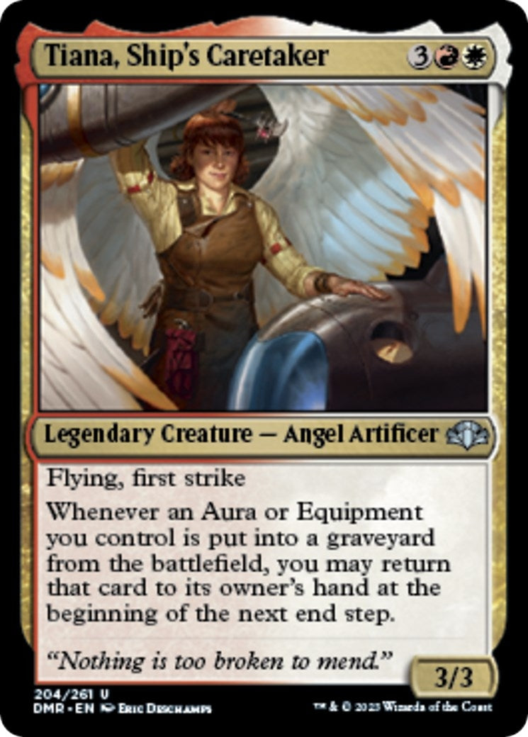 Image for Tiana, Ship's Caretaker (204) (Dominaria Remastered) - Magic: The Gathering