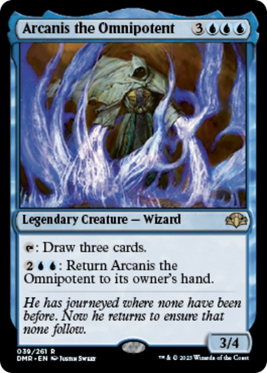 Image for Arcanis the Omnipotent (39) (Dominaria Remastered) - Magic: The Gathering