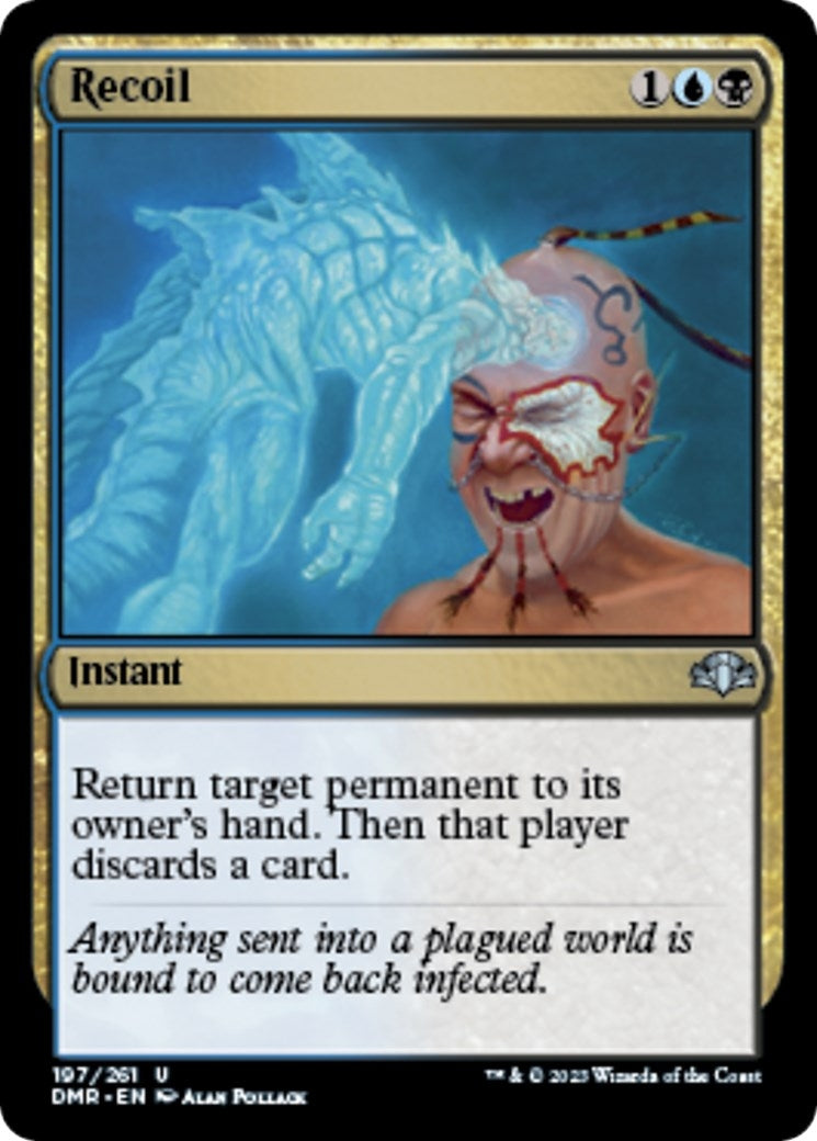 Image for Recoil (197) (Dominaria Remastered) - Magic: The Gathering