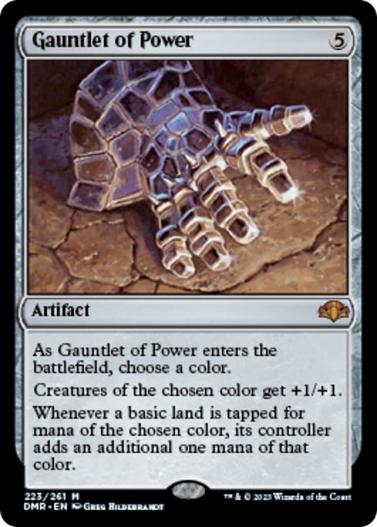 Image for Gauntlet of Power (223) (Dominaria Remastered) - Magic: The Gathering