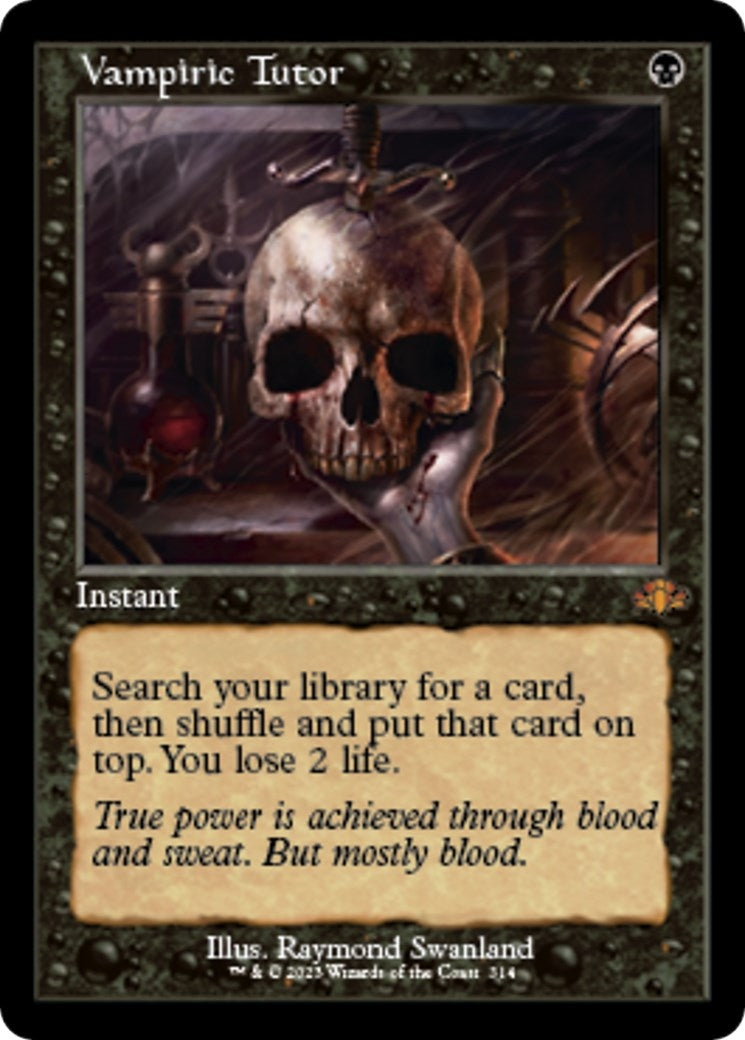 Image for Vampiric Tutor (Retro Frame) (314) (Dominaria Remastered) - Magic: The Gathering