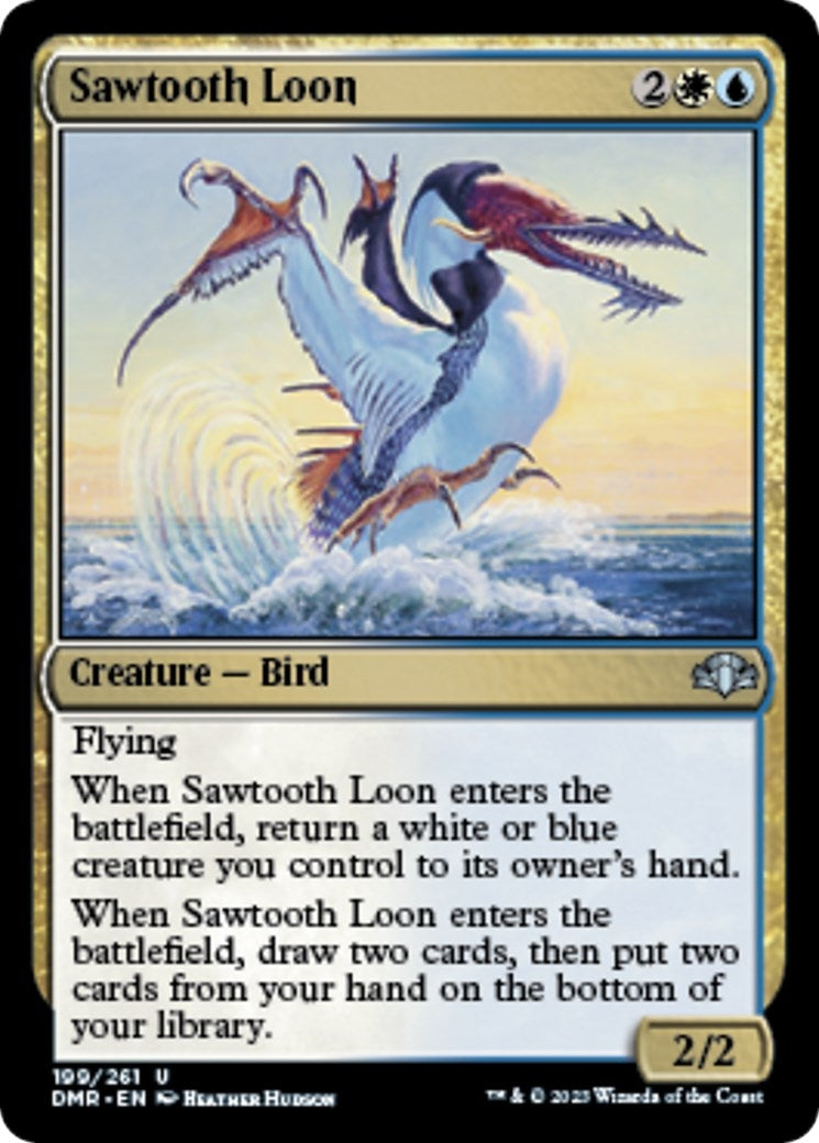 Sawtooth Loon (199) (Dominaria Remastered)