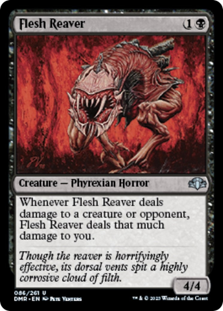Image for Flesh Reaver (86) (Dominaria Remastered) - Magic: The Gathering