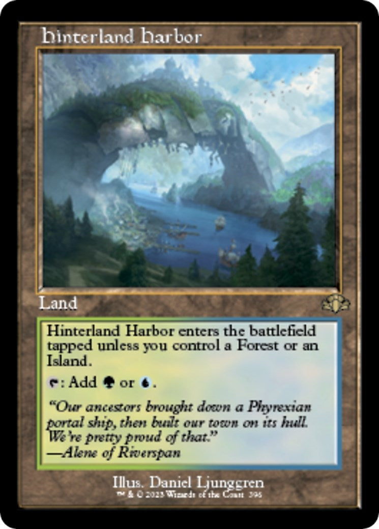 Hinterland Harbor (Retro Frame) (396) (Dominaria Remastered)