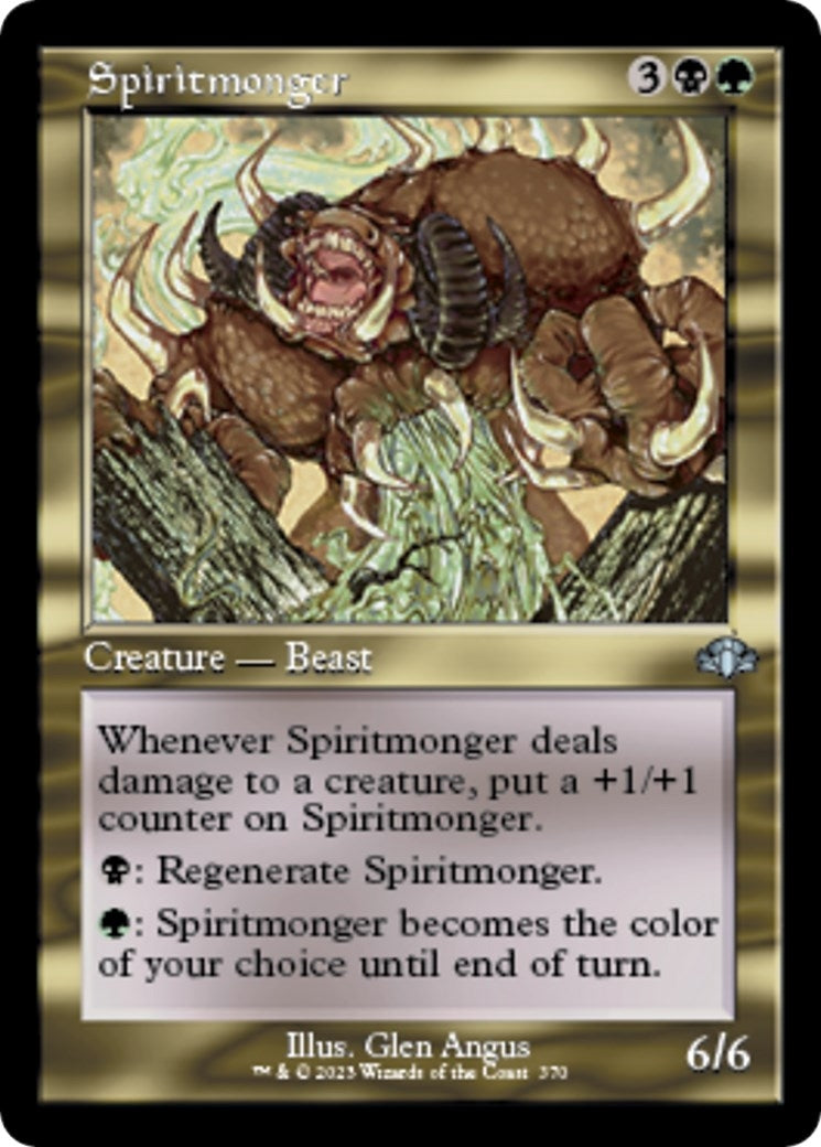 Image for Spiritmonger (Retro Frame) (370) (Dominaria Remastered) - Magic: The Gathering