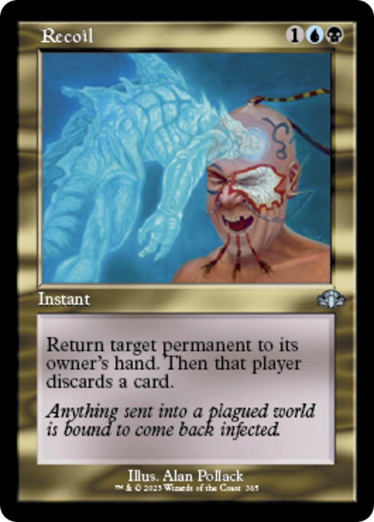 Image for Recoil (Retro Frame) (365) (Dominaria Remastered) - Magic: The Gathering